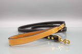 Classic Black Leather Dog Leash